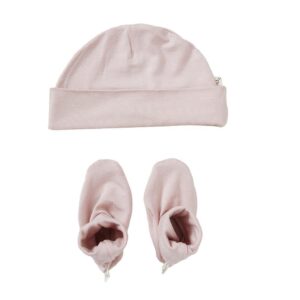 Boody Baby Beanie / Bootie Set. Sustainable Bamboo Baby & Toddler