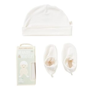 Boody Baby Beanie / Bootie Set. Sustainable Bamboo Baby & Toddler