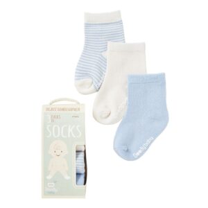 Boody Baby Socks - 3 Pack. Sustainable Bamboo Baby & Toddler