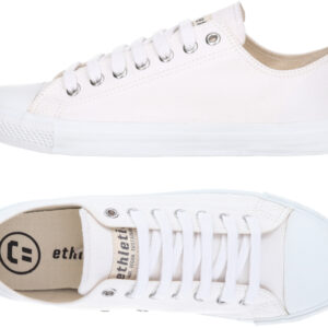 Ethletic Fairtrade Trainers - Just White.