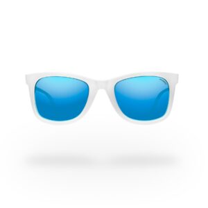 FACEPLANT GHOST WHITE CRASH OVERRIDE SUSTAINABLE SUNGLASSES. Sustainable Accessories.