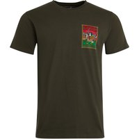 Dark Olive Weird Fish  Organic Cotton T-Shirts £25. Sustainable Style