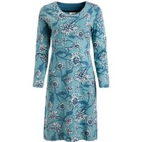Teal Blue Weird Fish  Organic Cotton Jersey £42. Sustainable Style