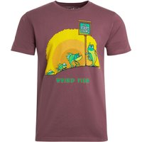 Crushed Berry Weird Fish  Organic Cotton T-Shirts £25. Sustainable Style