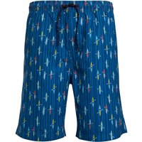 Dark Blue Weird Fish  Recycled  Shorts £32. Sustainable Style