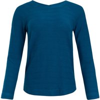 Majolica Blue Weird Fish  Organic Cotton Sweatshirts £45. Sustainable Style