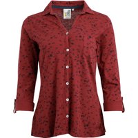 Dark Red Weird Fish  Organic Cotton Shirts & Blouses £27.65. Sustainable Style