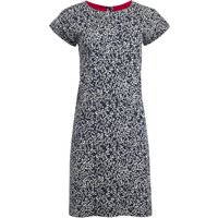 Rich Navy Weird Fish  Organic Cotton Day Dress £22.5. Sustainable Style