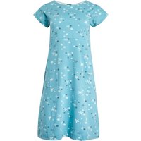 Stone Blue Weird Fish  Organic Cotton Day Dress £22.5. Sustainable Style