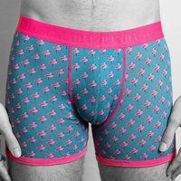 Swole Panda Bamboo Boxers - Flamingos. Sustainable Underwear