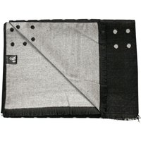 Swole panda Black and White Spot Bamboo Scarf. Sustainable Scarves