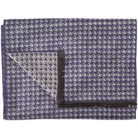 Swole panda Blue Houndstooth Bamboo Scarf. Sustainable Scarves