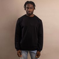 Swole Panda REFIBRA™ Sweatshirt (Black). Sustainable Sweatshirt