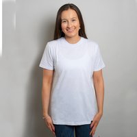 Swole Panda REFIBRA™ T-Shirt (White). Sustainable T-Shirt