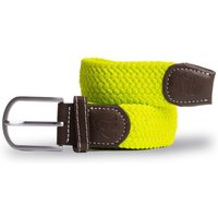 Swole Panda Woven Belt - Lime Green. Sustainable Belt