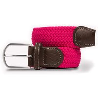 Swole Panda Woven Belt - Rich Pink. Sustainable Belt