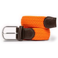 Swole Panda Woven Belt - Tangerine Orange. Sustainable Belt
