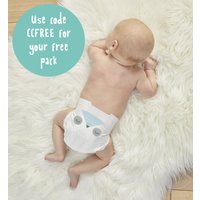 Kit & Kin eco nappies size one pack. Sustainable Trial pack