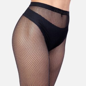 Hedoine The Drama | Fishnet Tights Black Sustainable Hosiery supplied by Hedoine GBP32.00