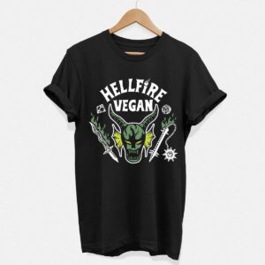 Hellfire Vegan T-Shirt (Unisex). Sustainable Bamboo General Clothing