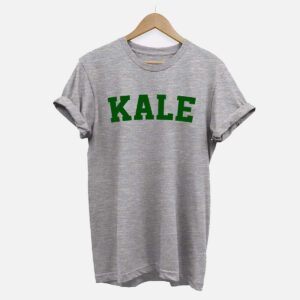 Kale Ethical Vegan T-Shirt (Unisex). Sustainable Bamboo General Clothing