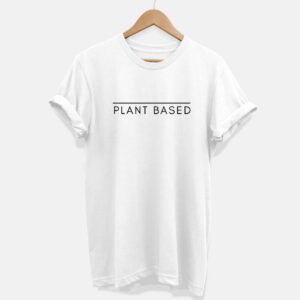 Plant Based Ethical Vegan T-Shirt (Unisex). Sustainable Bamboo General Clothing