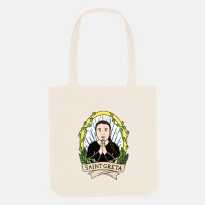 Saint Greta Tote Bag