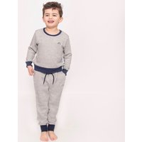 Luca And Rosa Boys Grey Jersey Lounge Set in 100% Cotton. Sustainable Boys' Clothes