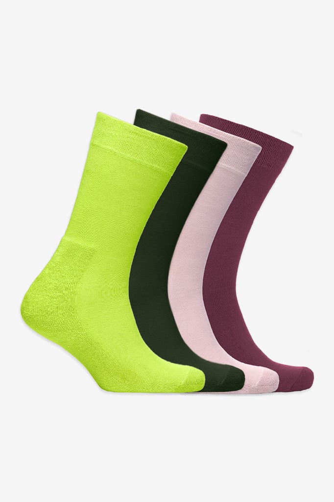 BAM Bamboo Clothing Bamboo Active Socks - 4 Pack - UK Size 4-7