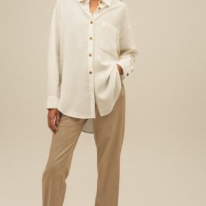 BAM Bamboo Clothing Beverly Linen Shirt - X-Small