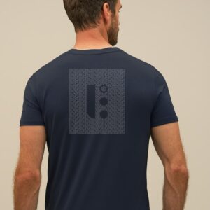 BAM Bamboo Clothing Graphic T-Shirt Morse Code Icon - Medium