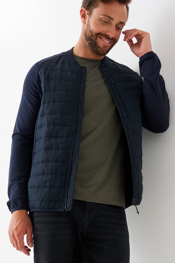 BAM Bamboo Clothing Men's Plym Quilted Bomber Sweat - Small