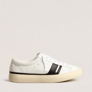 Golden Goose - Yatay Model 1b Sustainable Sneakers With White Bio-based Upper And Black Y
