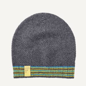 FINDRA Clothing FINDRA  Betty Lambswool Beanie Charcoal